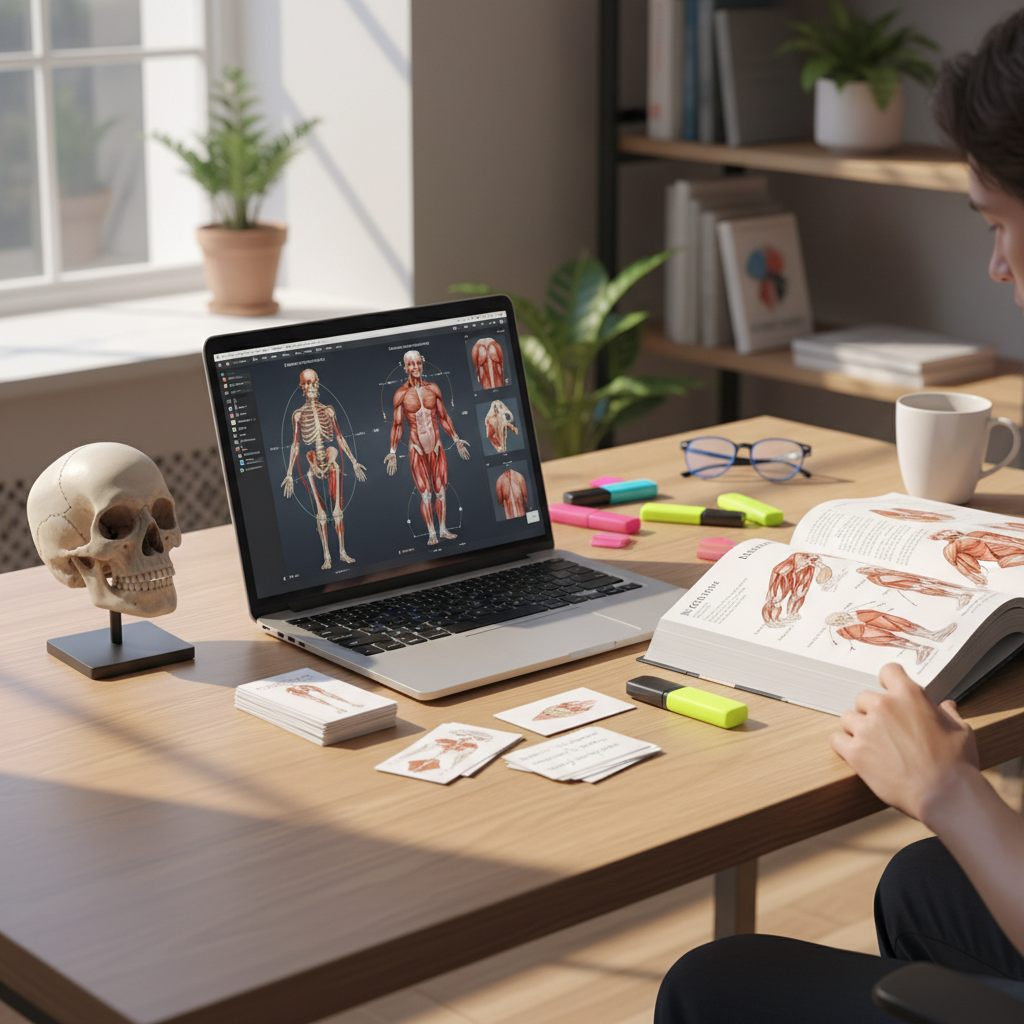 Comparison of top human gross anatomy study tools including Kenhub, Complete Anatomy, TeachMeAnatomy, and Acland's Video Atlas