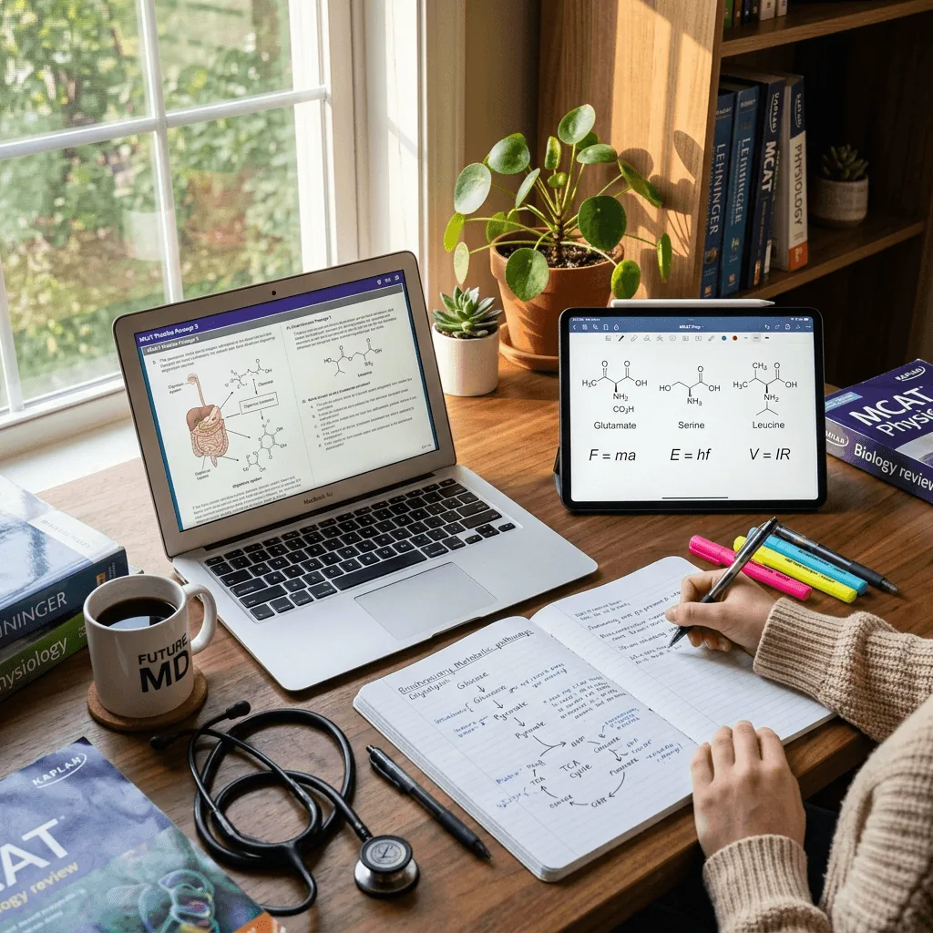 Comparison of MCAT Bootcamp, UWorld, Blueprint, The Princeton Review, and Kaplan