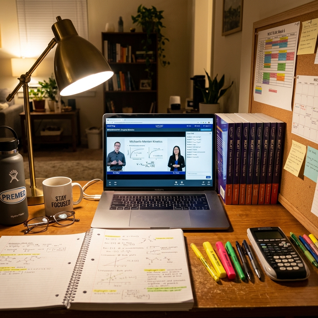 Kaplan MCAT prep course books, practice exams, and digital tools review