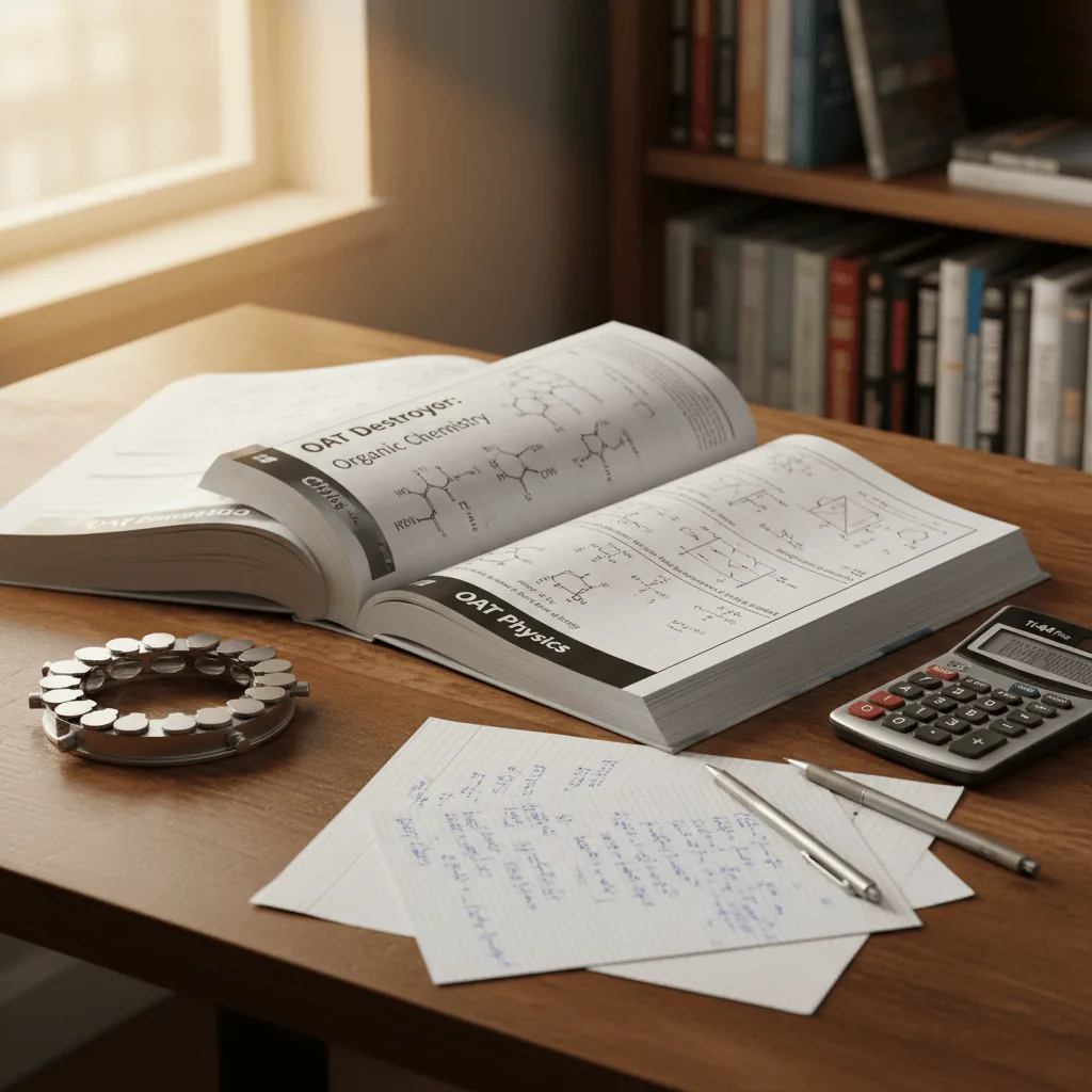 OAT Destroyer and OAT Physics Destroyer review books, problem sets, and study tools