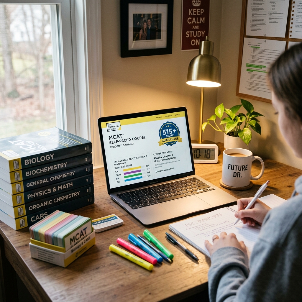The Princeton Review MCAT course review, classroom instruction, and materials